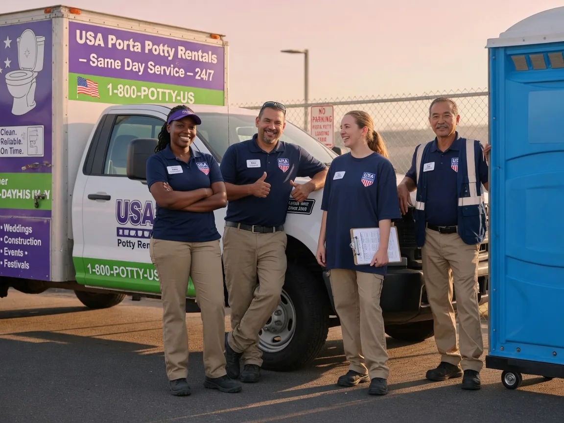 Porta Potty Rental company in Green Castle, MO